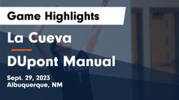 La Cueva  vs DUpont Manual Game Highlights - Sept. 29, 2023