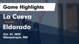 La Cueva  vs Eldorado  Game Highlights - Oct. 24, 2023