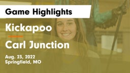 Kickapoo  vs Carl Junction  Game Highlights - Aug. 23, 2022