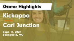 Kickapoo  vs Carl Junction  Game Highlights - Sept. 17, 2022