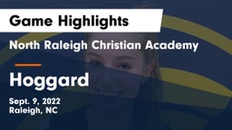 North Raleigh Christian Academy  vs Hoggard  Game Highlights - Sept. 9, 2022