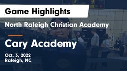 North Raleigh Christian Academy  vs Cary Academy Game Highlights - Oct. 3, 2022