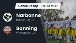 Recap: Narbonne  vs. Banning  2017
