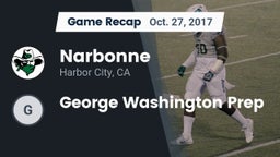 Recap: Narbonne  vs. George Washington Prep 2017