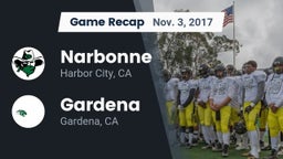 Recap: Narbonne  vs. Gardena  2017
