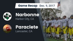 Recap: Narbonne  vs. Paraclete  2017
