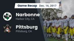 Recap: Narbonne  vs. Pittsburg  2017