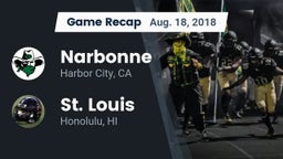 Recap: Narbonne  vs. St. Louis  2018