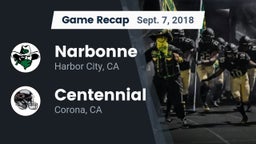 Recap: Narbonne  vs. Centennial  2018
