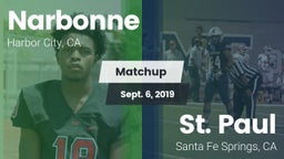 Matchup: Narbonne  vs. St. Paul  2019