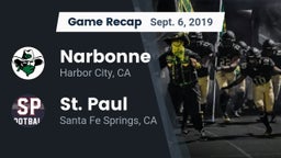 Recap: Narbonne  vs. St. Paul  2019