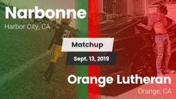 Matchup: Narbonne  vs. Orange Lutheran  2019