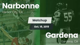 Matchup: Narbonne  vs. Gardena  2019