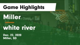 Miller  vs white river Game Highlights - Dec. 22, 2020