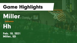 Miller  vs Hh Game Highlights - Feb. 18, 2021