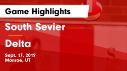 South Sevier  vs Delta Game Highlights - Sept. 17, 2019