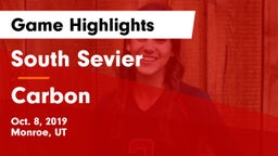 South Sevier  vs Carbon Game Highlights - Oct. 8, 2019