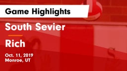 South Sevier  vs Rich Game Highlights - Oct. 11, 2019