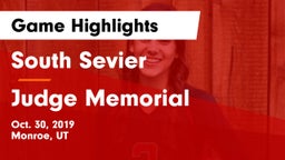 South Sevier  vs Judge Memorial Game Highlights - Oct. 30, 2019