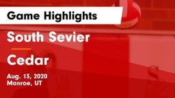 South Sevier  vs Cedar  Game Highlights - Aug. 13, 2020
