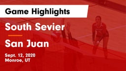 South Sevier  vs San Juan  Game Highlights - Sept. 12, 2020