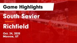 South Sevier  vs Richfield  Game Highlights - Oct. 24, 2020