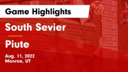 South Sevier  vs Piute Game Highlights - Aug. 11, 2022