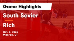 South Sevier  vs Rich Game Highlights - Oct. 6, 2023
