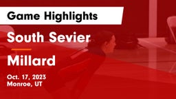 South Sevier  vs Millard Game Highlights - Oct. 17, 2023