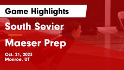 South Sevier  vs Maeser Prep Game Highlights - Oct. 21, 2023