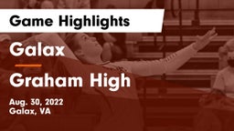 Galax  vs Graham High Game Highlights - Aug. 30, 2022