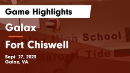 Galax  vs Fort Chiswell  Game Highlights - Sept. 27, 2023