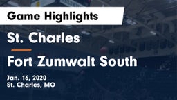 St. Charles  vs Fort Zumwalt South  Game Highlights - Jan. 16, 2020