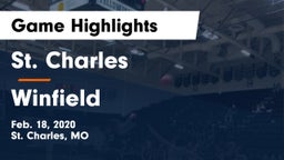 St. Charles  vs Winfield  Game Highlights - Feb. 18, 2020
