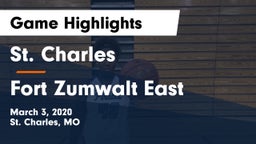 St. Charles  vs Fort Zumwalt East  Game Highlights - March 3, 2020