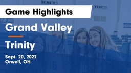 Grand Valley  vs Trinity Game Highlights - Sept. 20, 2022