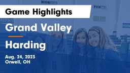 Grand Valley  vs Harding Game Highlights - Aug. 24, 2023