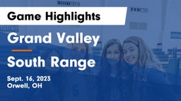 Grand Valley  vs South Range Game Highlights - Sept. 16, 2023