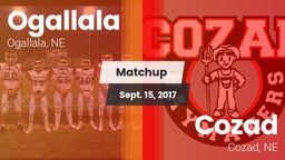 Matchup: Ogallala  vs. Cozad  2017