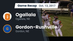 Recap: Ogallala  vs. Gordon-Rushville  2017