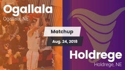 Matchup: Ogallala  vs. Holdrege  2018