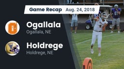 Recap: Ogallala  vs. Holdrege  2018