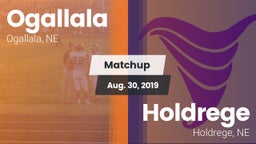 Matchup: Ogallala  vs. Holdrege  2019