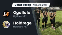 Recap: Ogallala  vs. Holdrege  2019