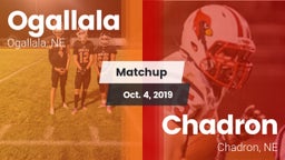Matchup: Ogallala  vs. Chadron  2019