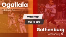 Matchup: Ogallala  vs. Gothenburg  2019
