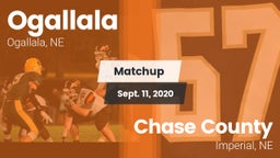 Matchup: Ogallala  vs. Chase County  2020