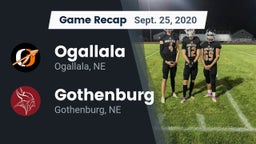 Recap: Ogallala  vs. Gothenburg  2020