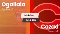 Matchup: Ogallala  vs. Cozad  2020