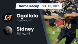 Recap: Ogallala  vs. Sidney  2020